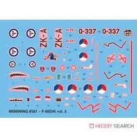 1/144 Scale Model Kit - Aircraft / North American F-86K Sabre Dog