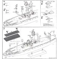 1/700 Scale Model Kit - Warship plastic model kit / Japanese Battleship Yamato
