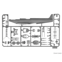 1/48 Scale Model Kit - Bomber / North American P-51 Mustang & Martin B-26 Marauder & Supermarine Spitfire