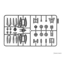 1/48 Scale Model Kit - Bomber / North American P-51 Mustang & Martin B-26 Marauder & Supermarine Spitfire