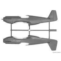 1/48 Scale Model Kit - Bomber / North American P-51 Mustang & Martin B-26 Marauder & Supermarine Spitfire