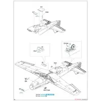 1/48 Scale Model Kit - Fighter aircraft model kits / North American P-51 Mustang