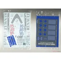 1/12 SCALE RENAULT RE-20 TURBO (w/PHOTO-ETCHED PARTS) Model Kit