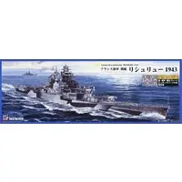 1/700 Scale Model Kit - SKY WAVE / French battleship Richelieu