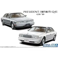 1/24 NISSAN G50 PRESIDENT/INFINITI Q45 '89 Model Kit