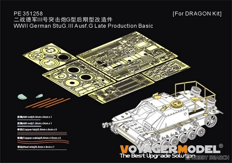1/35 Scale Model Kit - Etching parts