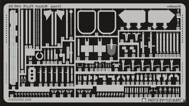 1/35 Scale Model Kit - Etching parts