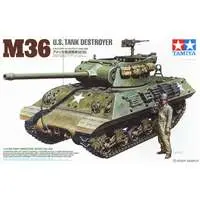 1/35 SCALE U.S. TANK DESTROYER M36 Model Kit