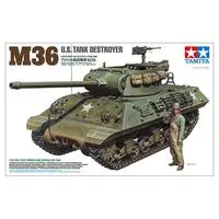 1/35 SCALE U.S. TANK DESTROYER M36 Model Kit