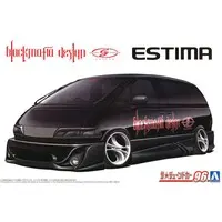 1/24 BLACK MAFIA TCR11W ESTIMA  '98 (TOYOTA) Model Kit