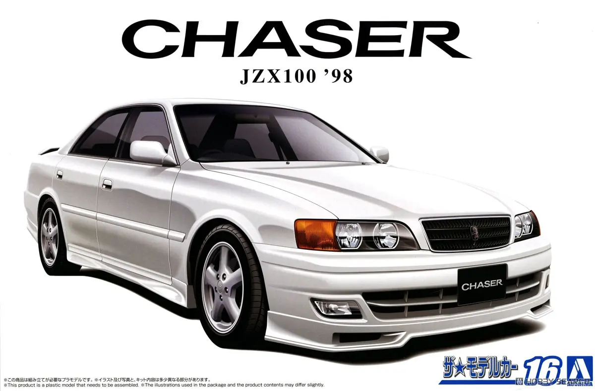 1/24 TOYOTA JZX100 CHASER TOURER V '98 Model Kit
