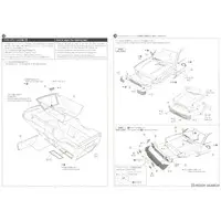 1/24 TOYOTA VZN130G HILUX SURF SSR-X WIDE BODY '91 Model Kit