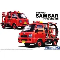 1/24 SUBARU TT2 SAMBAR THE FIRE ENGINE '11 Model Kit