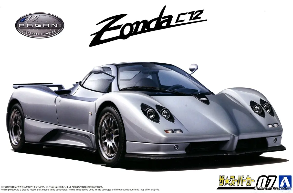 1/24 Scale Model Kit - Vehicle / Pagani Zonda