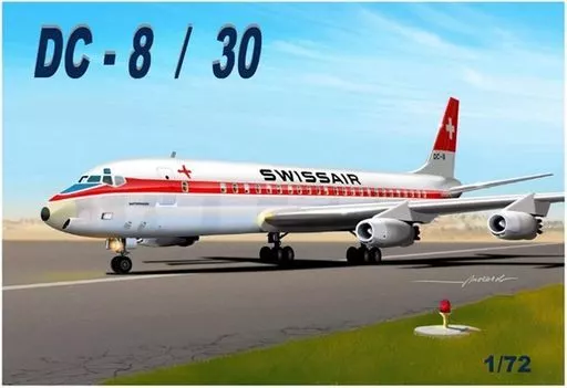 1/72 Scale Model Kit - Airliner / Douglas DC-8