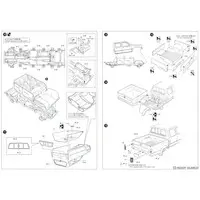 1/24 LN107 HILUX PICKUP DOUBLE CAB LIFT UP '94 (TOYOTA) Model Kit