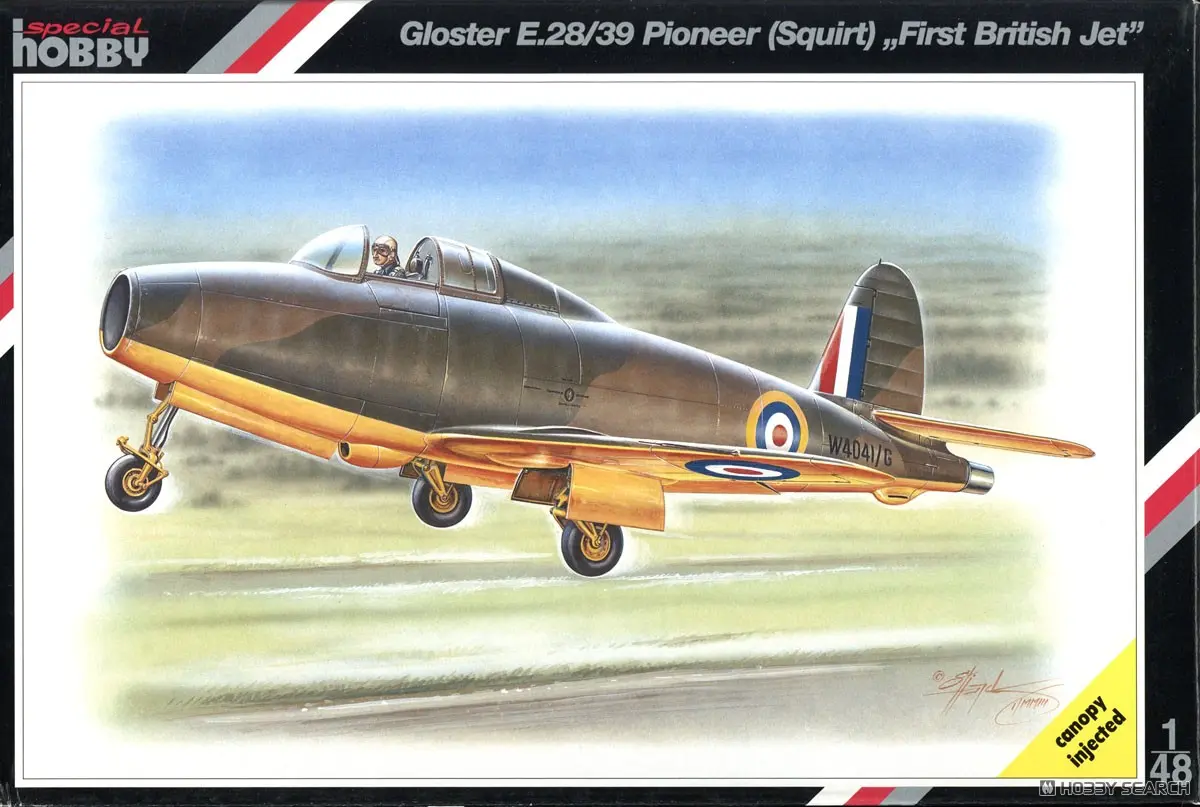 1/48 Scale Model Kit - Aircraft / Gloster E.28/39