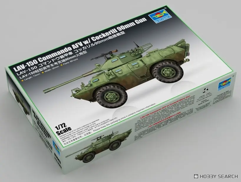 1/72 Scale Model Kit - Tank / Commando