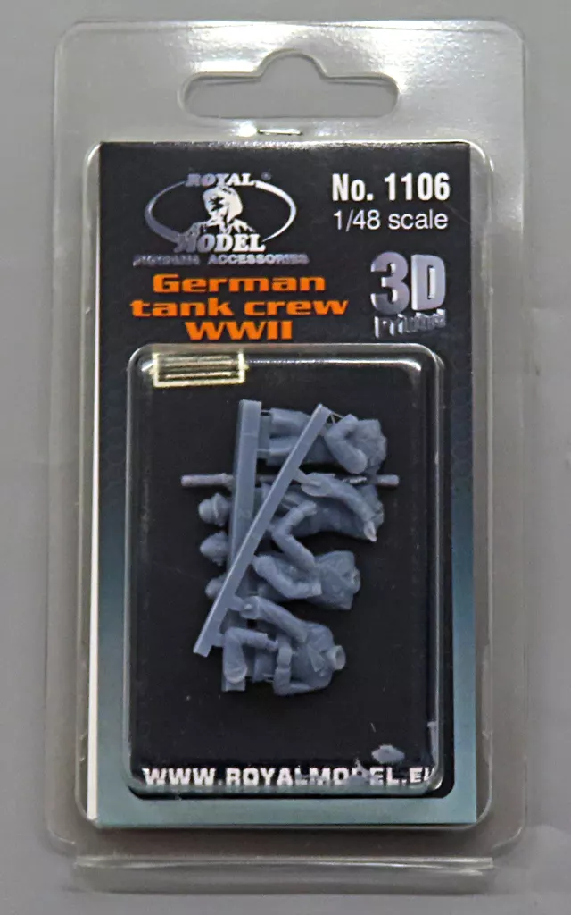 1/48 Scale Model Kit - People/Animals / Tank Crew