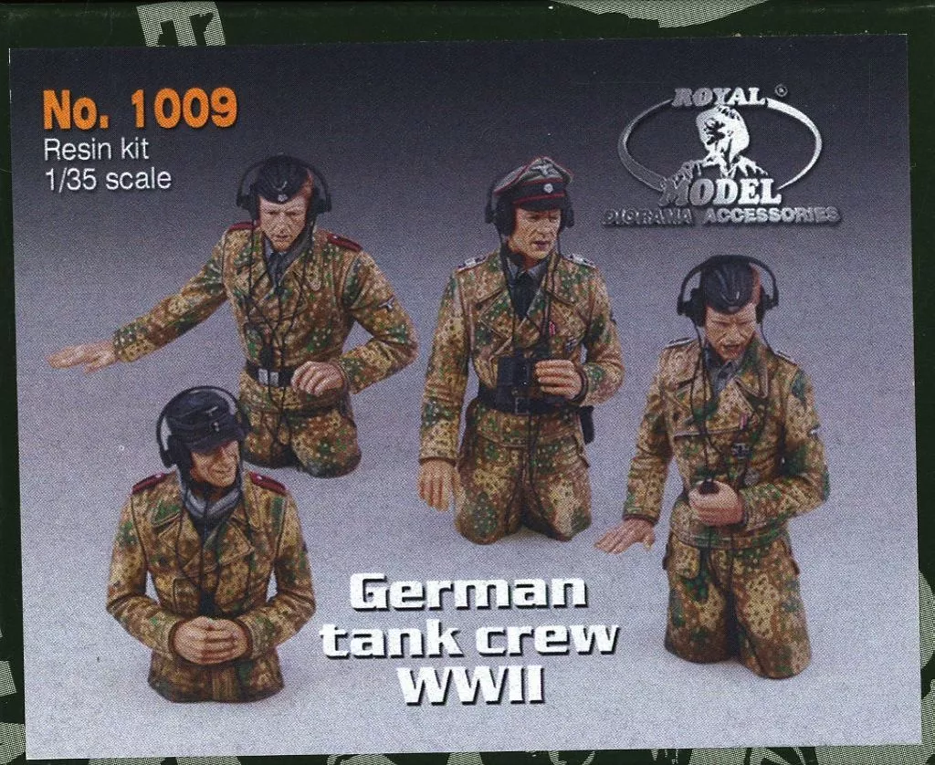 1/35 Scale Model Kit - People/Animals / Tank Crew