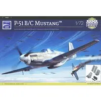 1/72 Scale Model Kit - Fighter aircraft model kits / North American P-51 Mustang