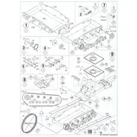 1/72 Scale Model Kit - Tank