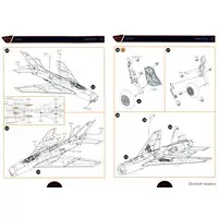 1/72 Scale Model Kit - Fighter aircraft model kits / Mikoyan-Gurevich MiG-19
