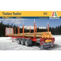 1/24 Scale Model Kit - Vehicle / Timber Trailer