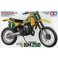 1/12 SCALE SUZUKI RM250 MOTOCROSSER Model Kit