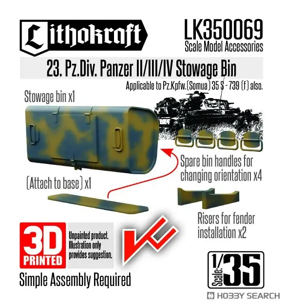 1/35 Scale Model Kit - Detail-Up Parts