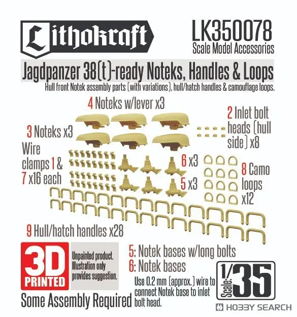 1/35 Scale Model Kit - Tank / Hetzer