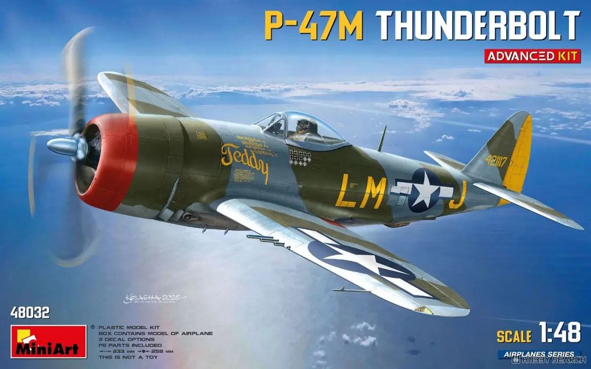 1/48 Scale Model Kit - Fighter aircraft model kits / P-47 Thunderbolt