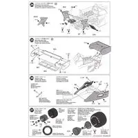 1/20 SCALE Tyrrell P34 SIX WHEELER 1976 JAPAN GP (w/PHOTO-ETCHED PARTS) Model Kit