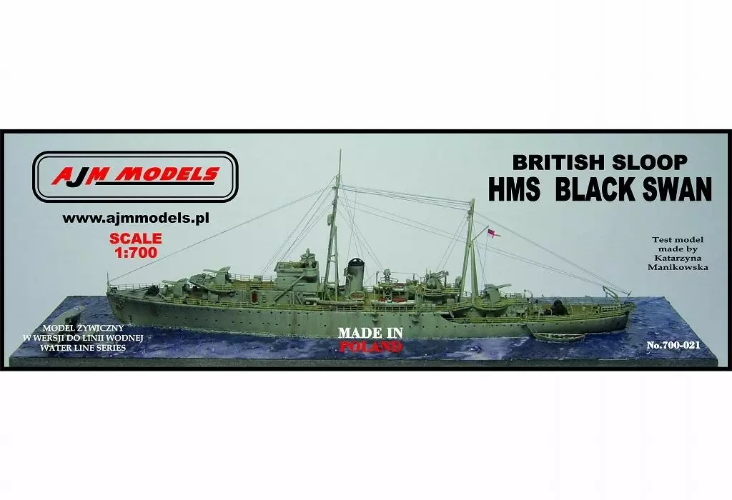 1/700 Scale Model Kit - Warship plastic model kit