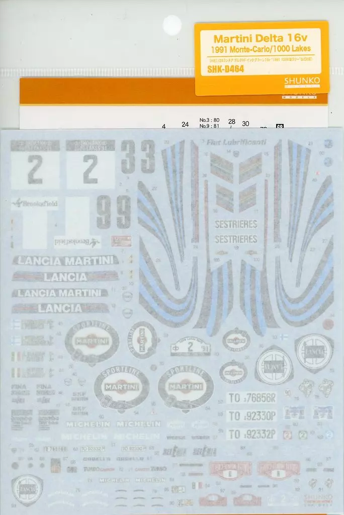 1/24 Scale Model Kit - Detail-Up Parts