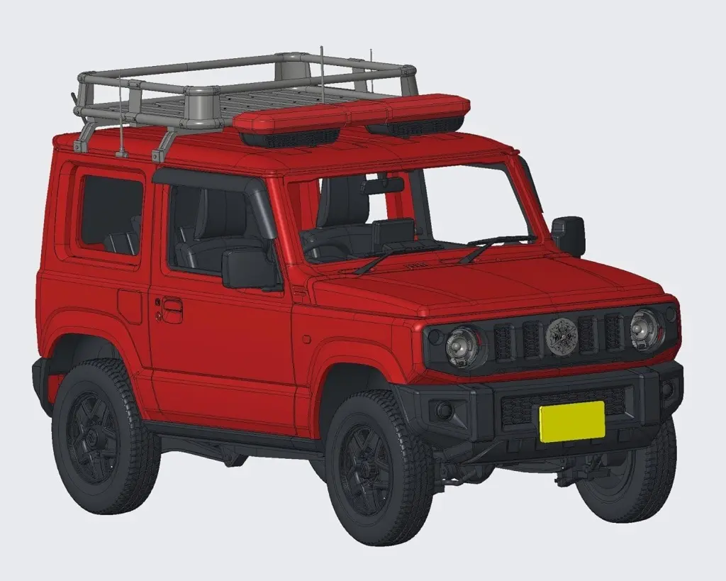 1/24 Scale Model Kit - Inch-up Series / Jimny