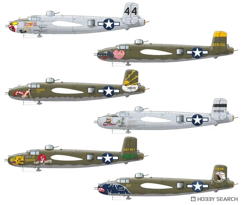 1/48 Scale Model Kit - Bomber / North American B-25 Mitchell