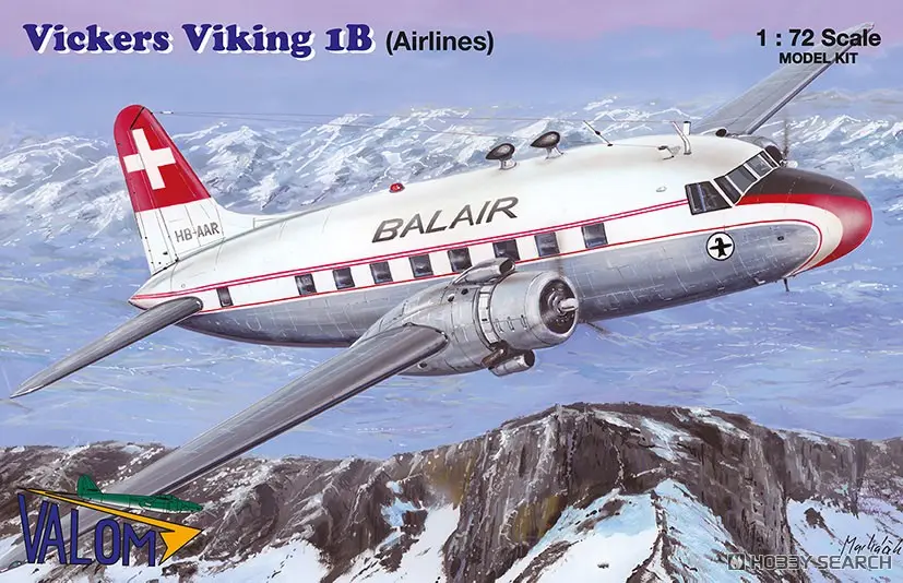 1/72 Scale Model Kit - Airliner / Vickers VC.1 Viking