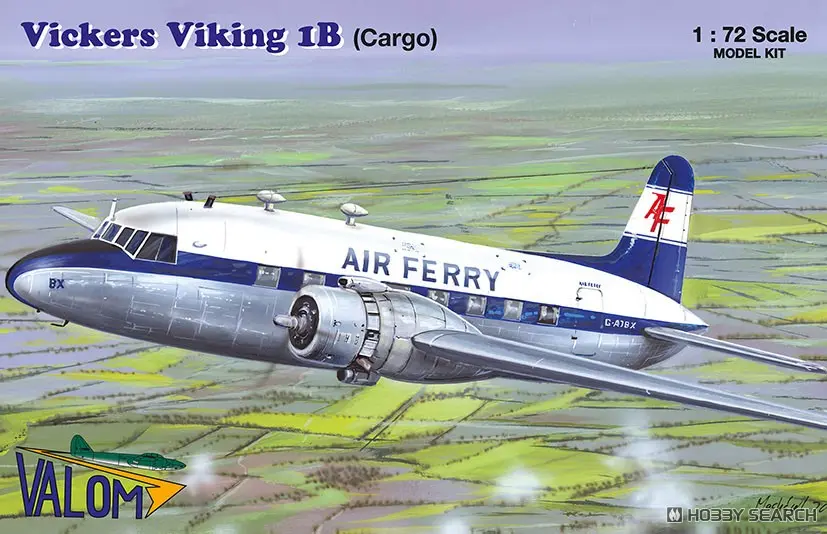 1/72 Scale Model Kit - Airliner / Vickers VC.1 Viking