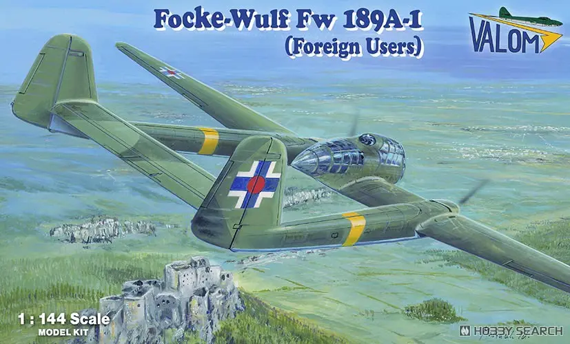 1/144 Scale Model Kit - Fighter aircraft model kits / Focke-Wulf Fw 189 Uhu