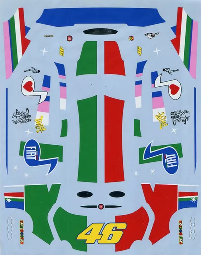 1/24 Scale Model Kit - FIAT S.p.A.