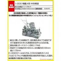 1/200 Scale Model Kit - Warship plastic model kit / Japanese Battleship Yamato