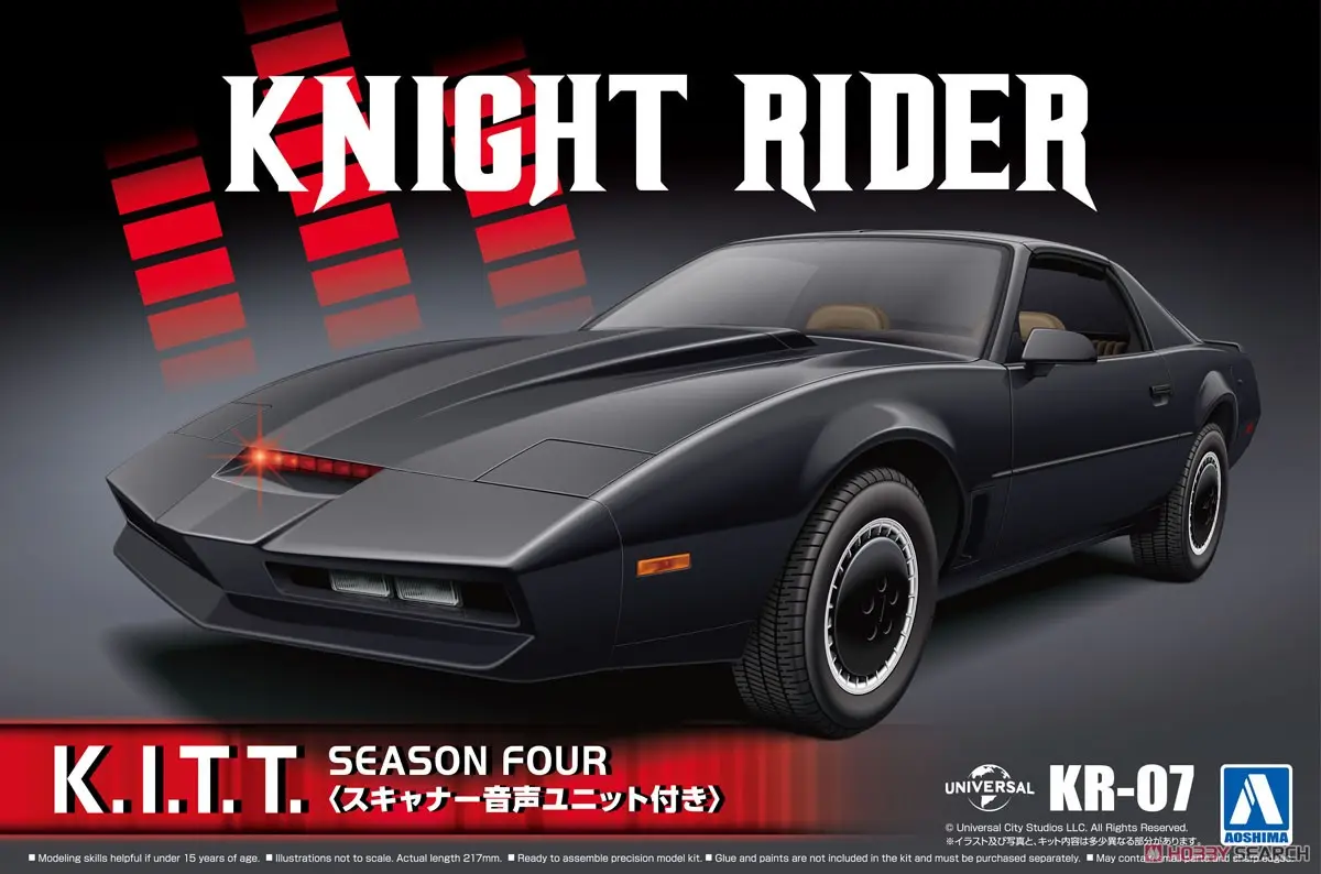 1/24 KNIGHT RIDER KNIGHT 2000 K.I.T.T. SEASONⅣ SCANNER & SOUND UNIT Model Kit