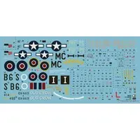 1/72 Scale Model Kit - Fighter aircraft model kits / North American P-51 Mustang