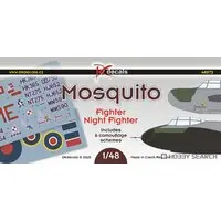 1/48 Scale Model Kit - Fighter aircraft model kits / de Havilland Mosquito