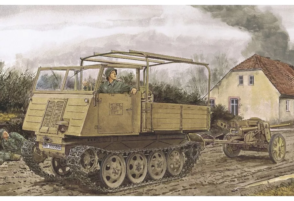 1/35 Scale Model Kit - Tank / Raupenschlepper Ost