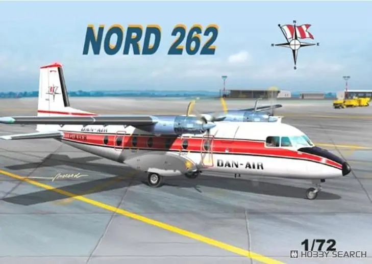 1/72 Scale Model Kit - Airliner / Nord 262