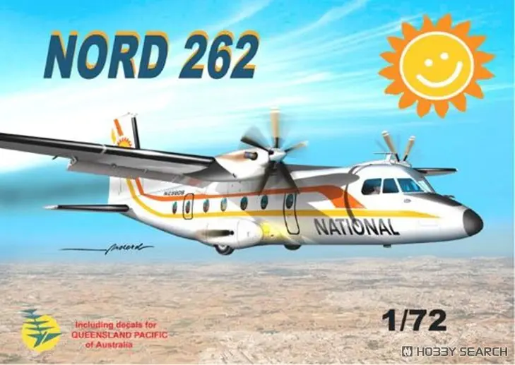 1/72 Scale Model Kit - Airliner / Nord 262