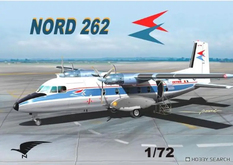 1/72 Scale Model Kit - Airliner / Nord 262