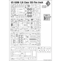 1/72 Scale Model Kit - Fire-Engine / Cargo Truck